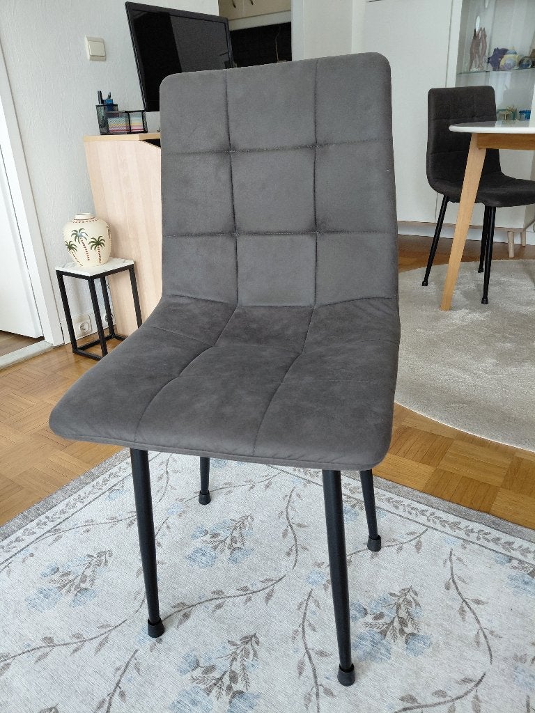 moderne eetkamerstoelen afgeprijsd, Huis en Inrichting, Ophalen, Zo goed als nieuw, Vier, Modern