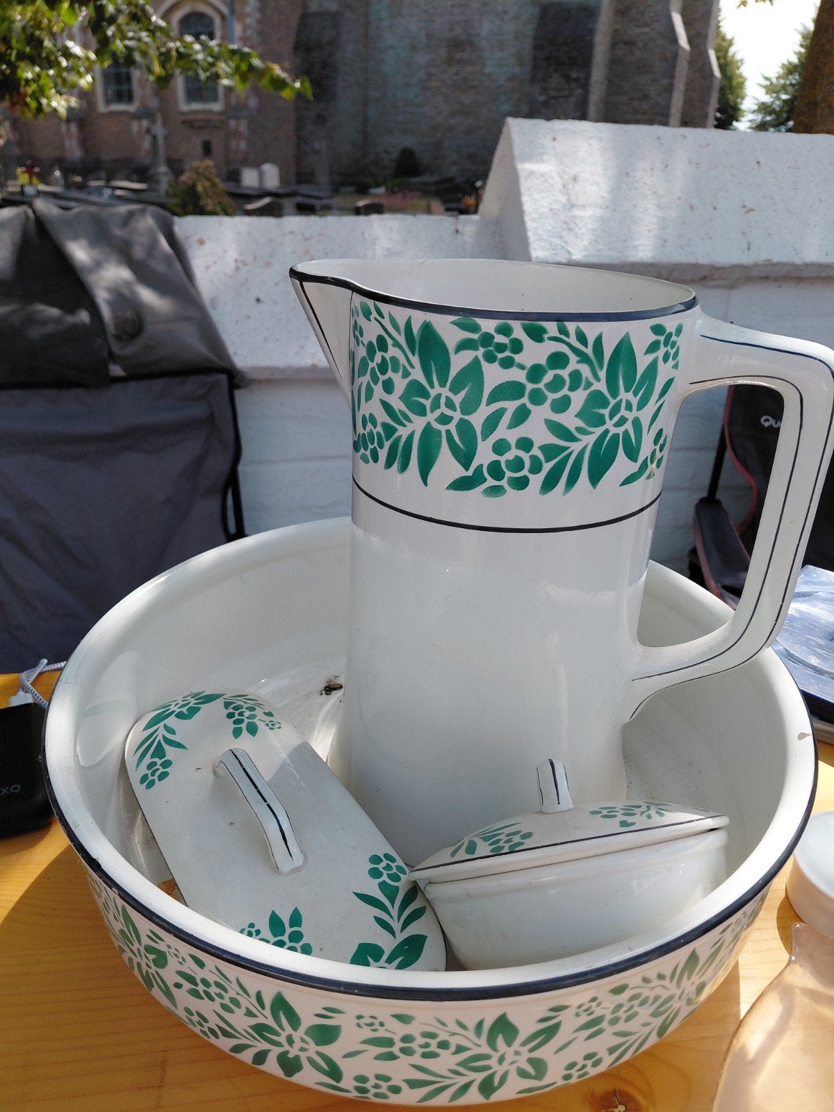Lampetset, Ophalen
