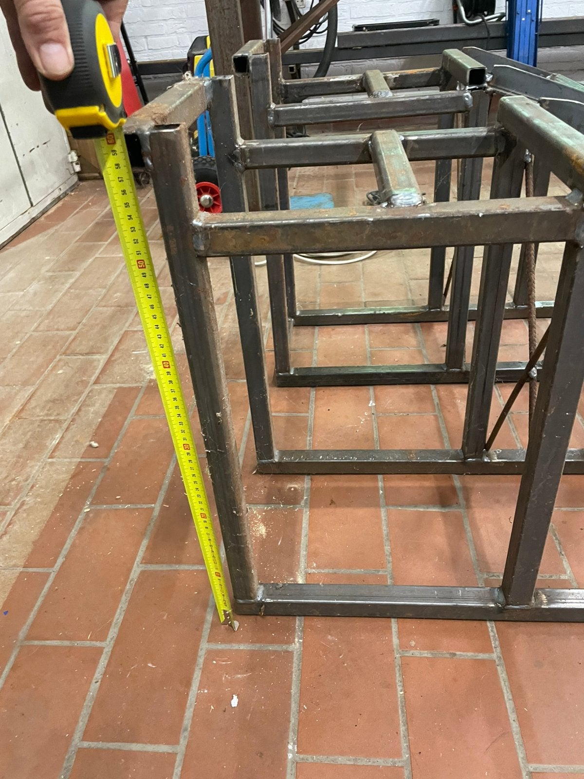 Robuuste, handgemaakte metalen oprijbokken, Ophalen, Nieuw