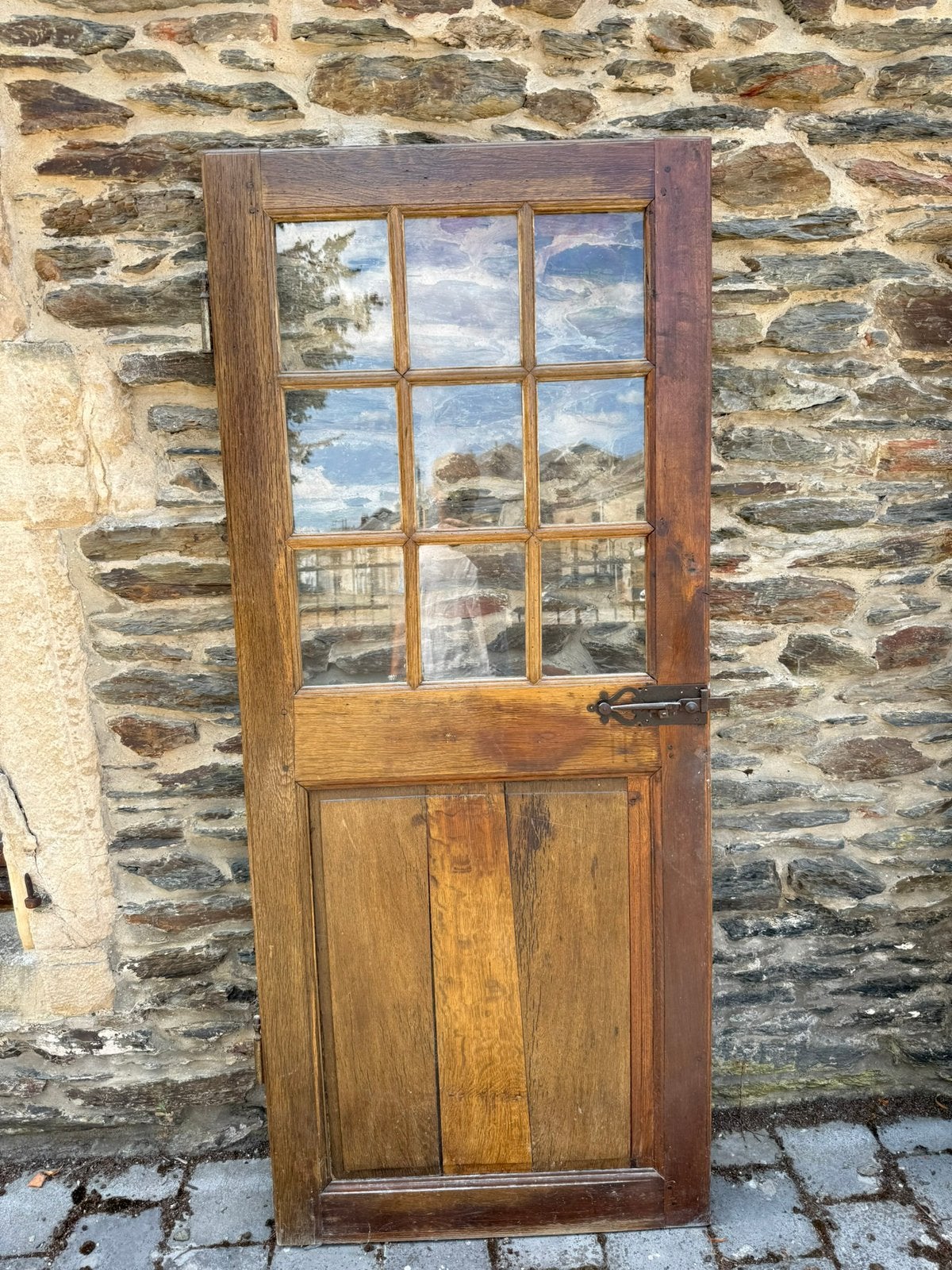 Porte en chêne massif d’interieur, Enlèvement