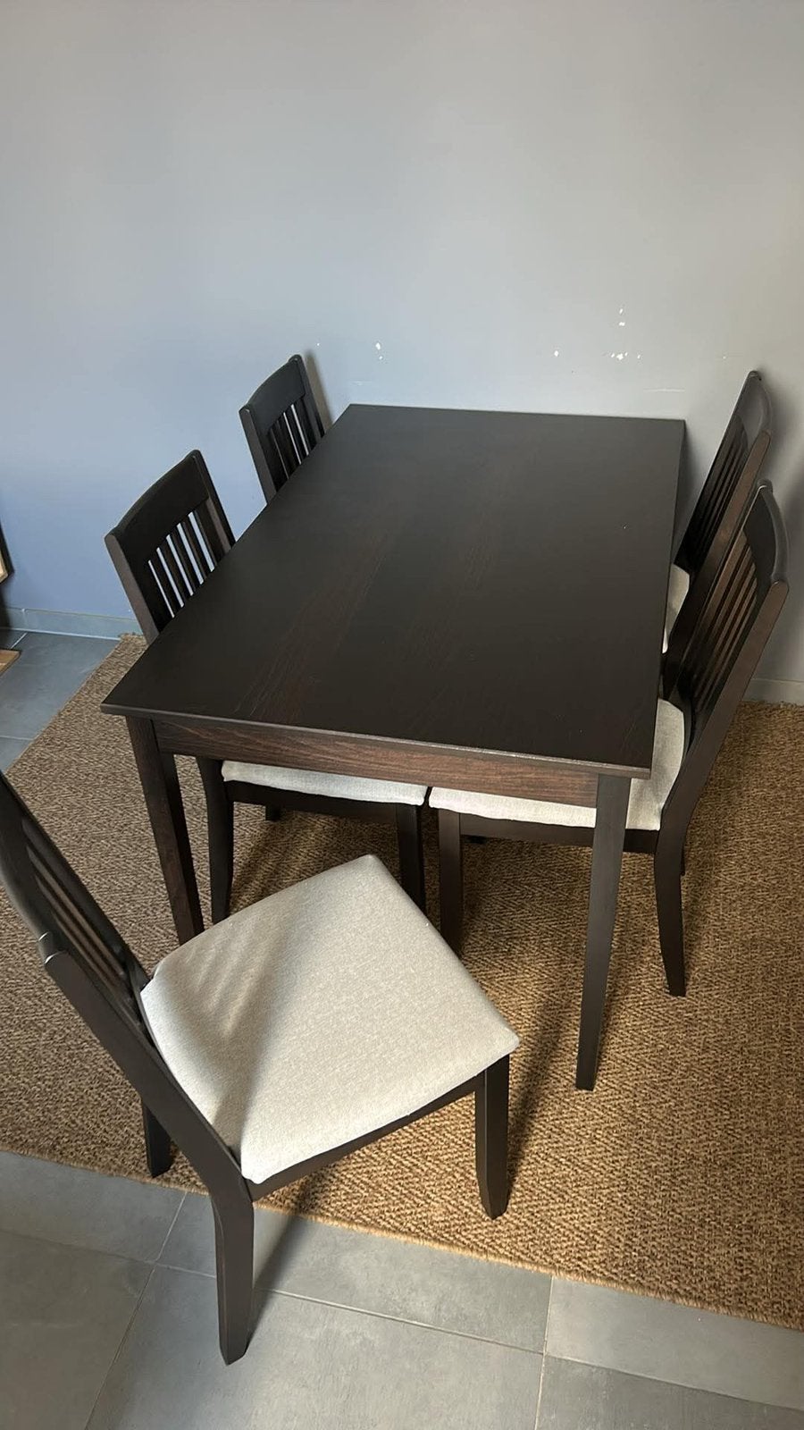 Table extensible + 6 chaises, Maison & Meubles, Enlèvement, Comme neuf, 4 à 6 chaises