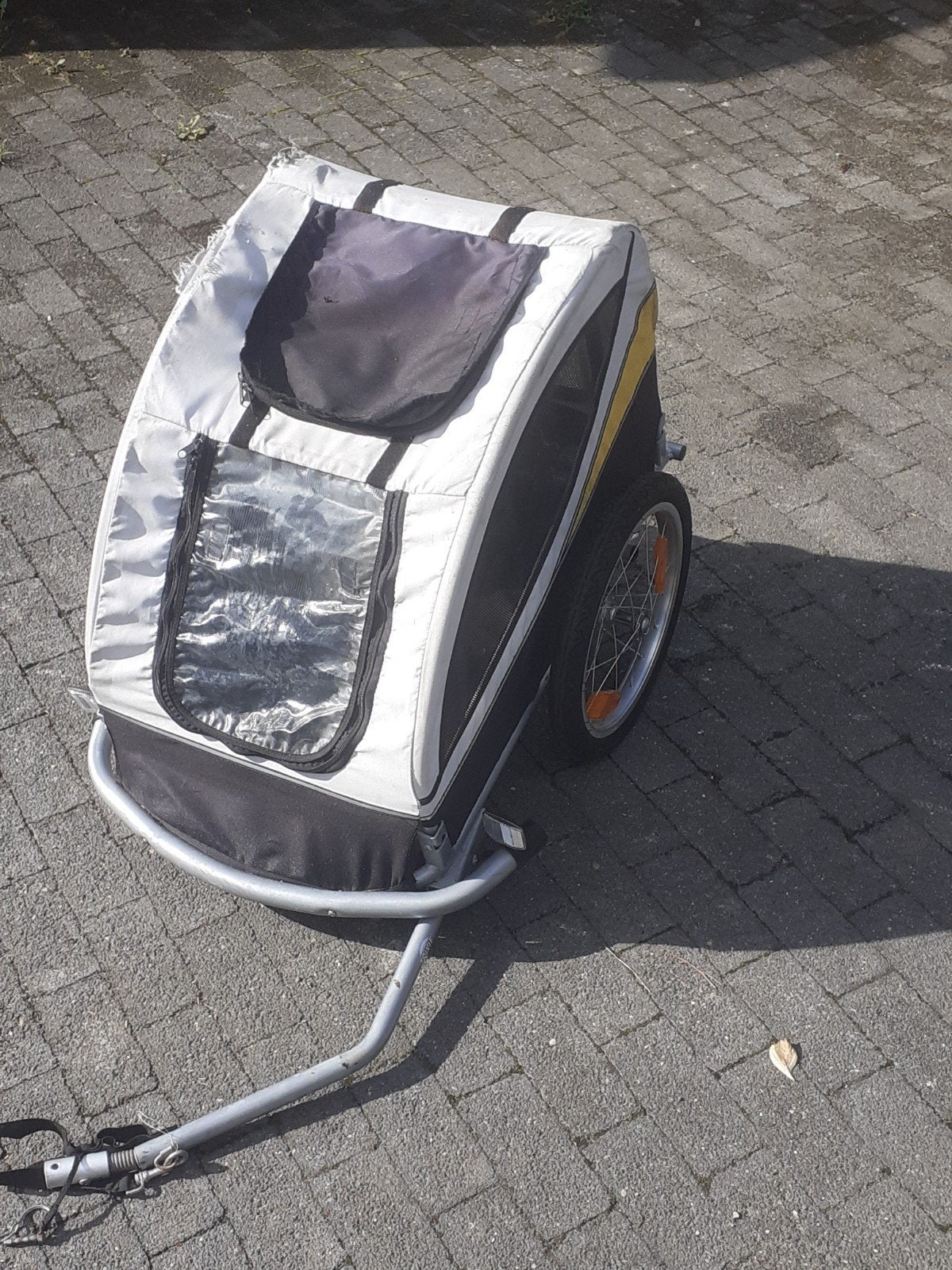 remorque vélo pour chien, Vélos & Vélomoteurs, Accessoires vélo | Remorques, Enlèvement, Utilisé, Remorque pour chien, 40 à 60 kg