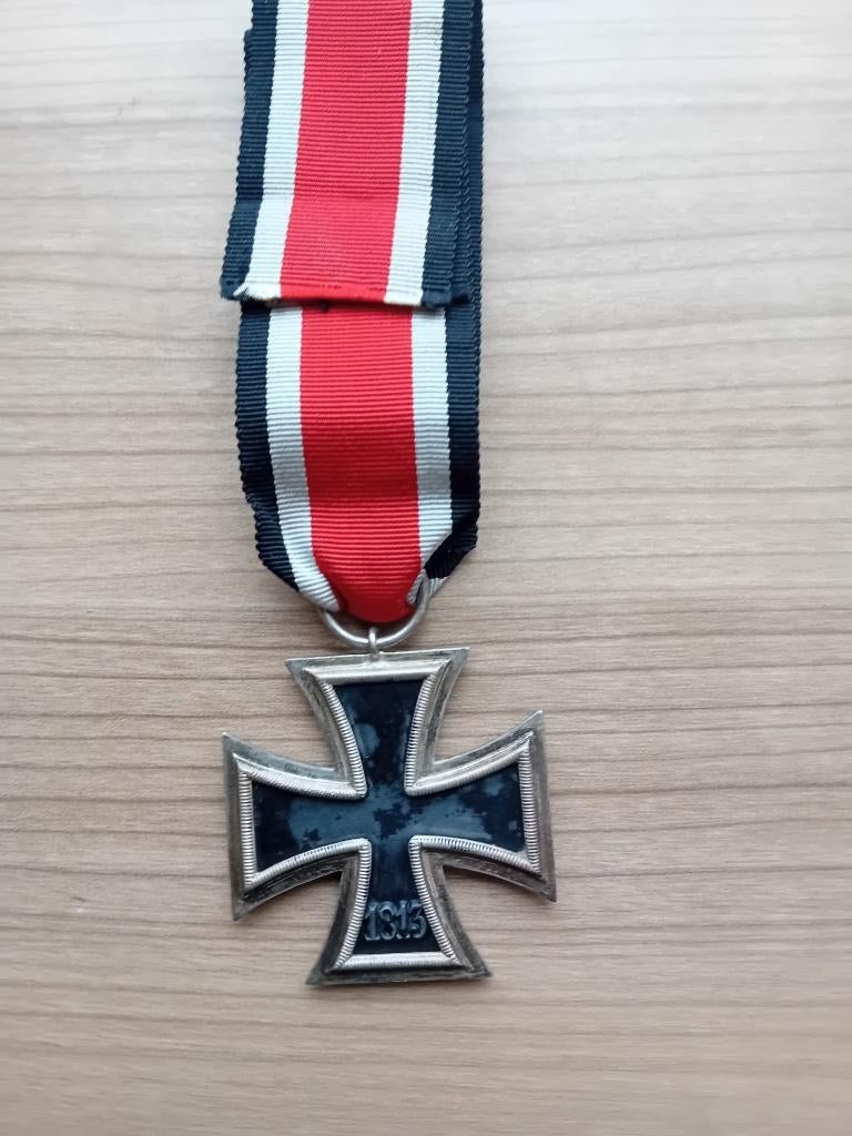 WW2  E.K  2é Kl  ., Verzamelen, Ophalen of Verzenden, Landmacht, Embleem of Badge