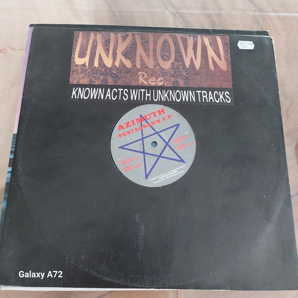 azimuth pentagramm ep 12 inch maxi, 12 pouces, Enlèvement ou Envoi, EP, EP