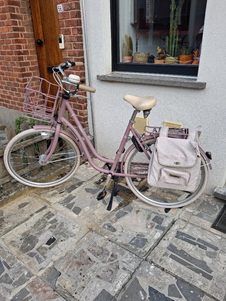 Damesfiets roze, Ophalen, Gebruikt, Versnellingen