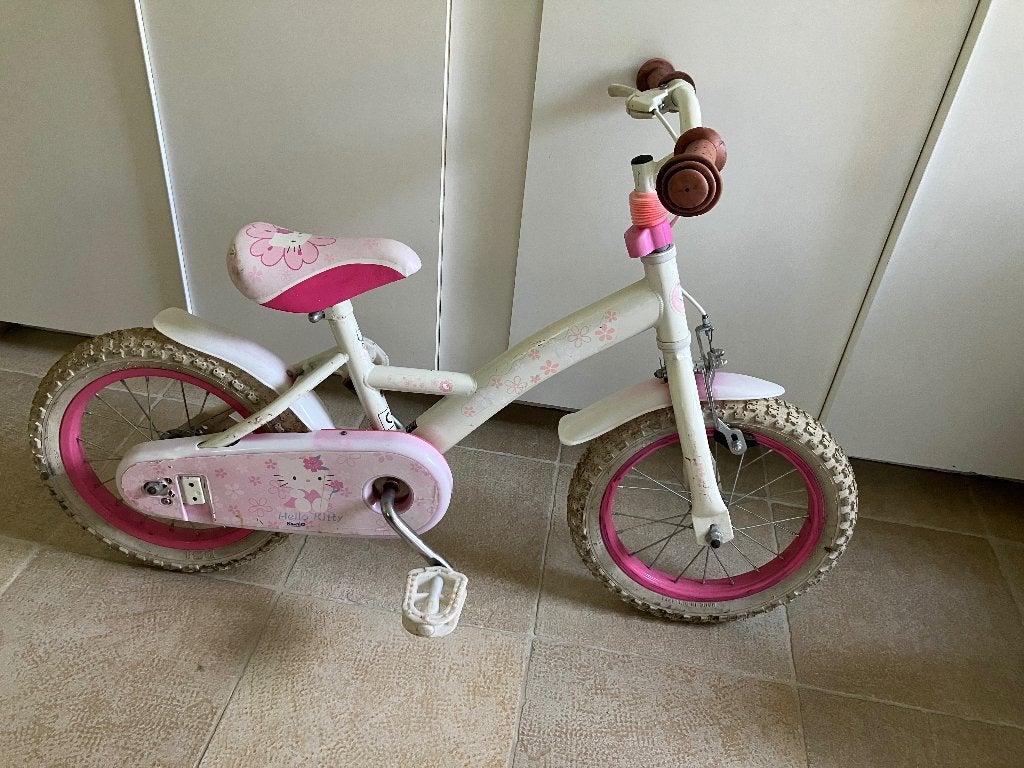 Vélo 14 pouces, Vélos & Vélomoteurs, Enlèvement, Utilisé, Autre, Frein à disque