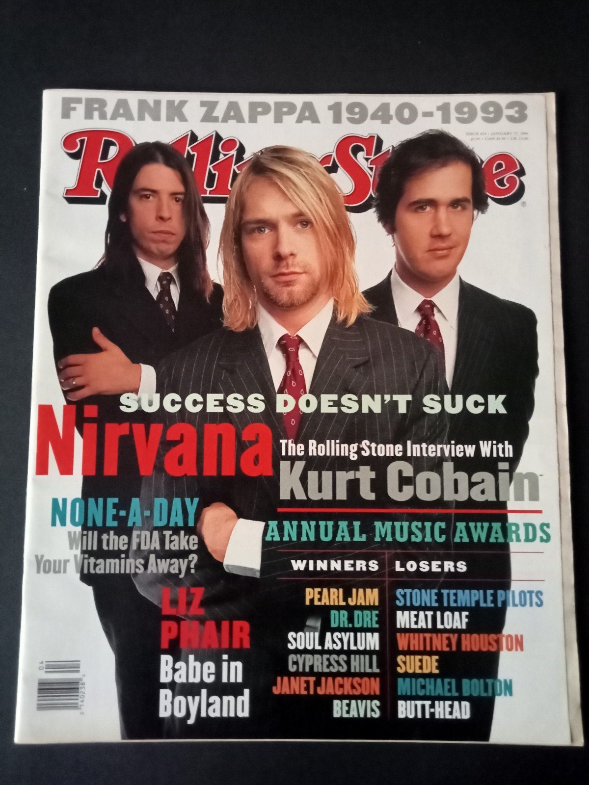 Nirvana US Rolling Stone Magazine 1994
