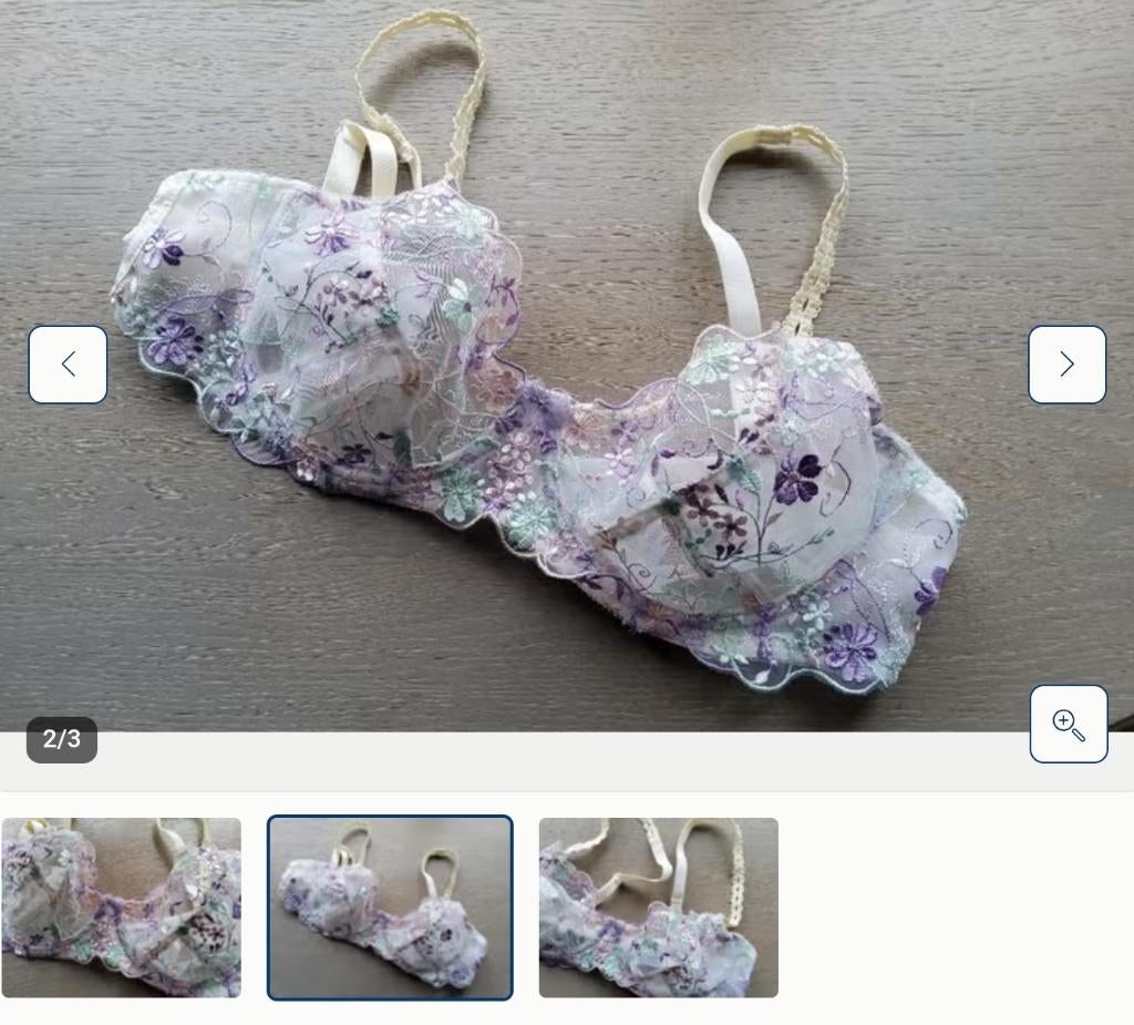 Super joli soutien-gorge transparent avec dentelle, ANDERE, Envoi, Autres couleurs, Soutien-gorge