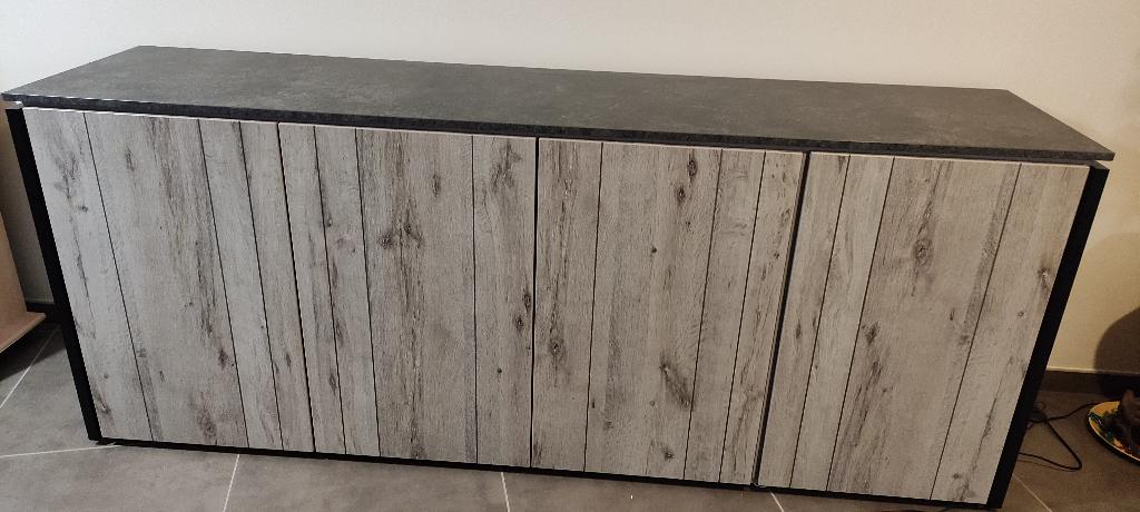 Lange buffetkast, Huis en Inrichting, Kasten | Buffetkasten, Ophalen, Gebruikt, 200 cm of meer, Minder dan 100 cm