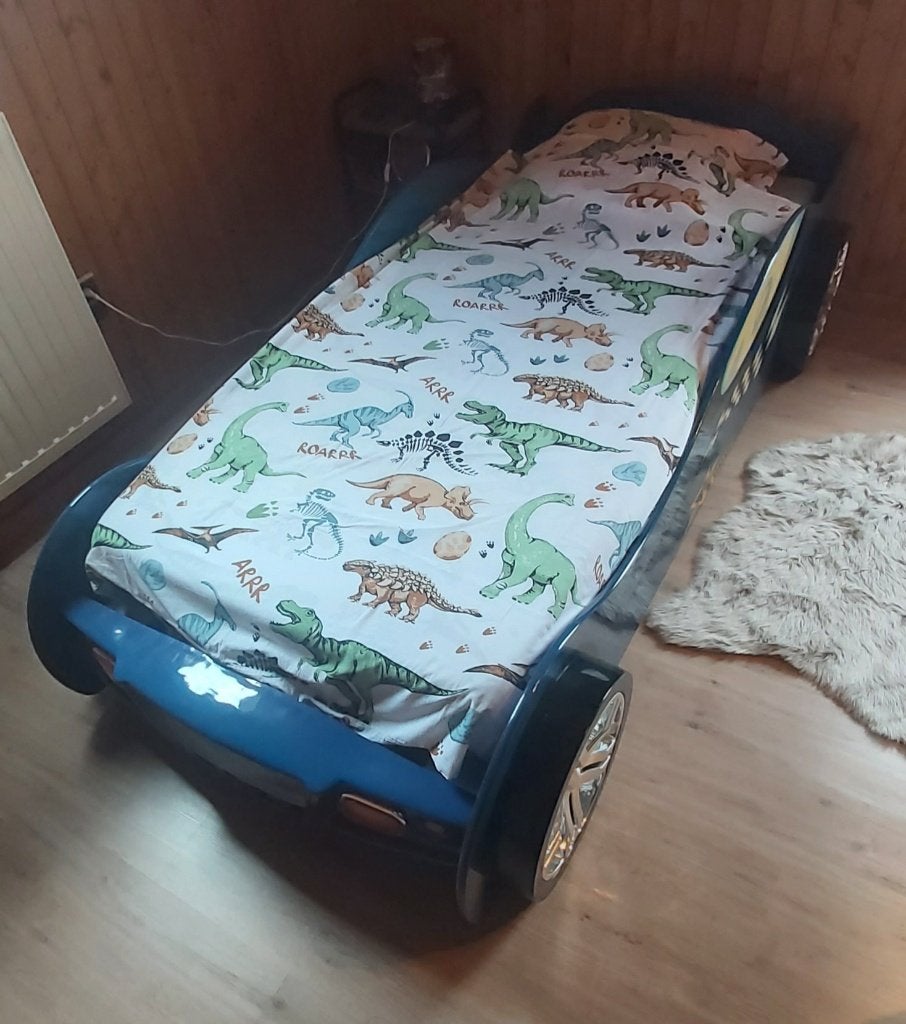 Autobed., Ophalen, Zo goed als nieuw, 180 cm of meer, Lattenbodem