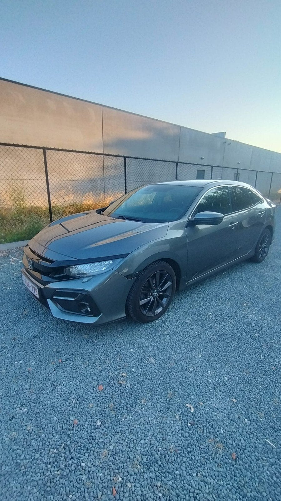 Honda Civic, Metallic grijs, Auto's, Voorwielaandrijving, Stof, Startonderbreker, 5 deurs
