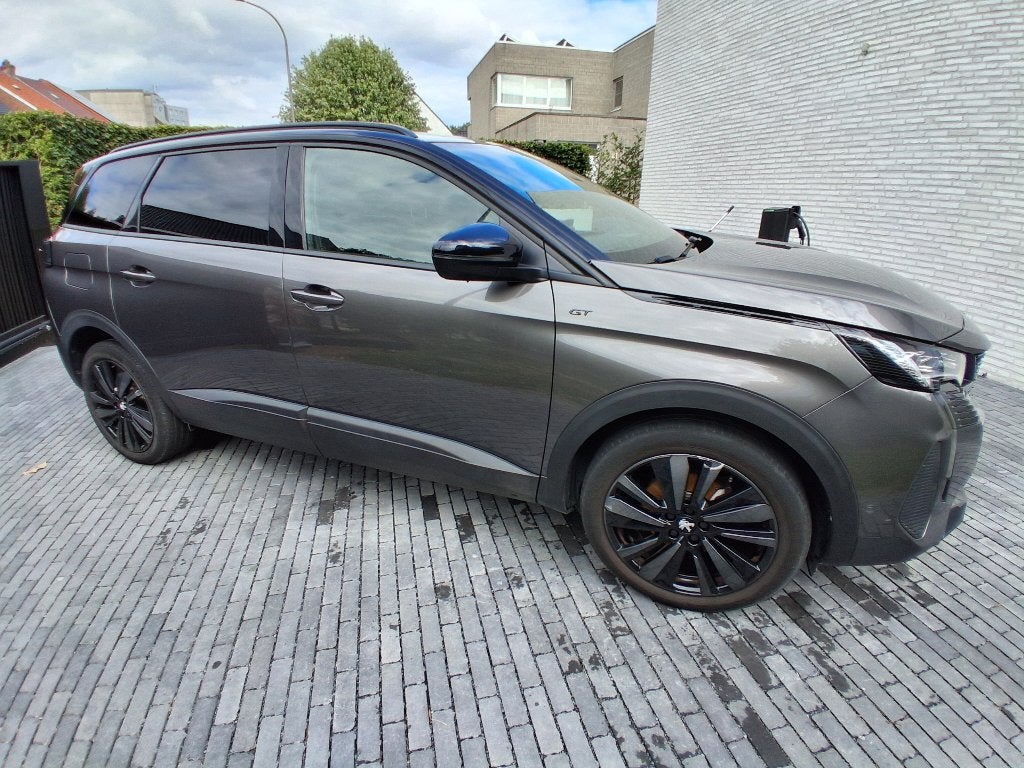 Peugeot 5008 full option garantie tot 01/2032, Auto's, Dealer onderhouden, 1199 cc, 149 g/km, Alcantara