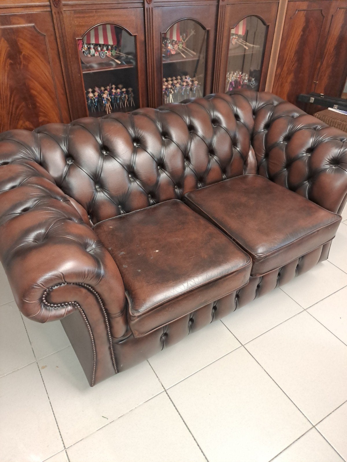 Chesterfield zetel, Huis en Inrichting, Ophalen