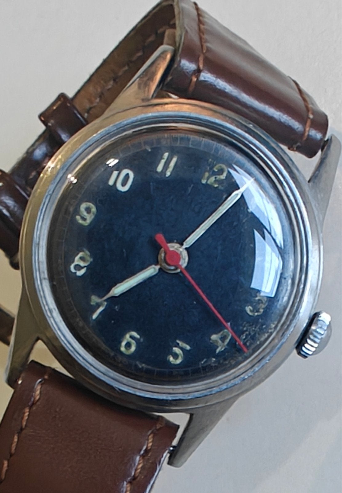 Montre militaire Lemania, Enlèvement ou Envoi, Acier