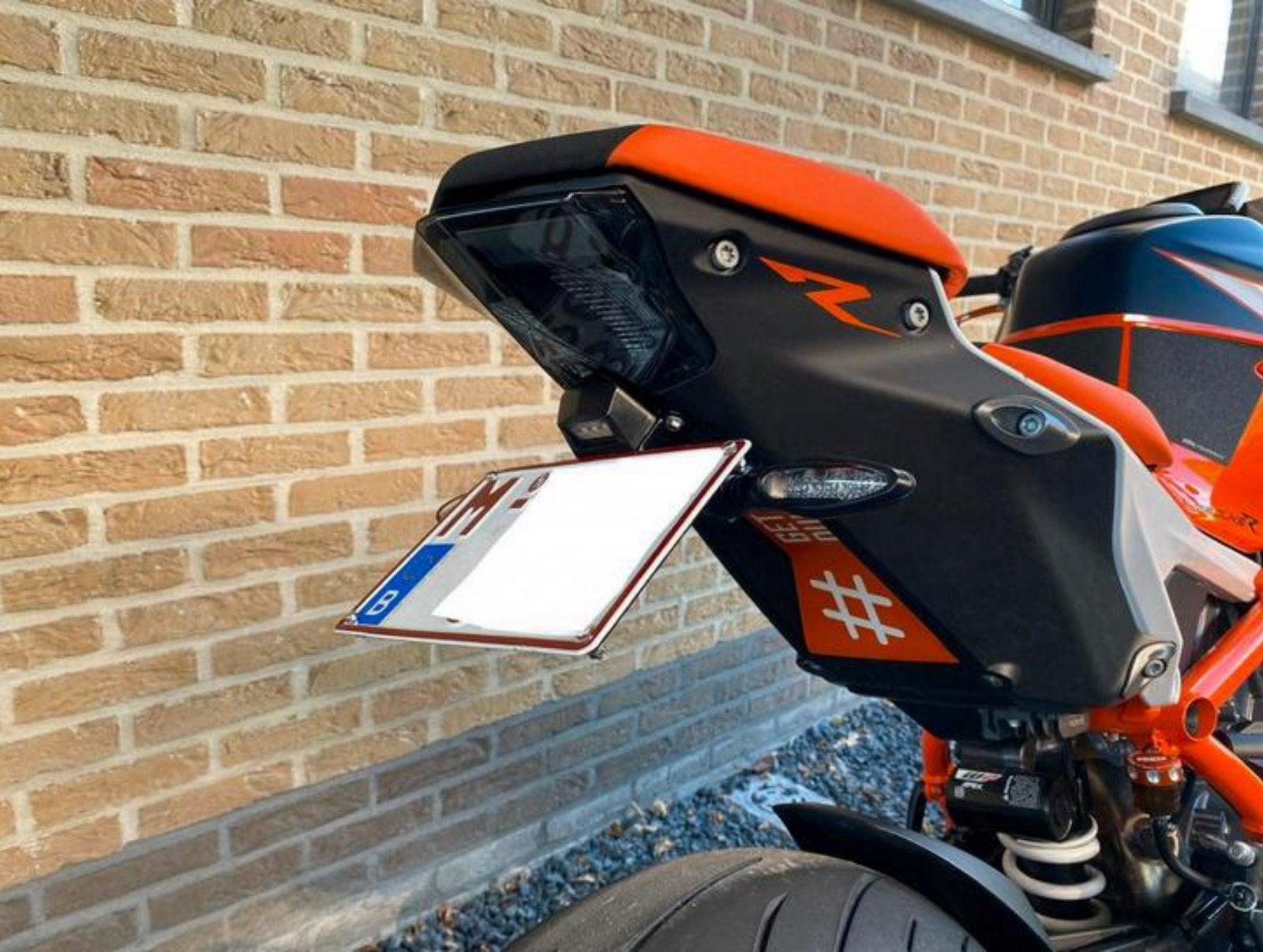 Support de plaque d'immatriculation court KTM 1290R Gen3, Motos, Enlèvement ou Envoi, Comme neuf