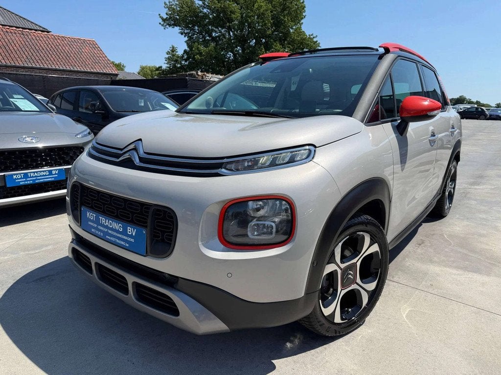 Citroën C3 Aircross 1.2i 110PK AUTOMAAT OPENDAK NAVIGATIE C, Auto's, Automaat, Stof, Gebruikt, 1199 cc