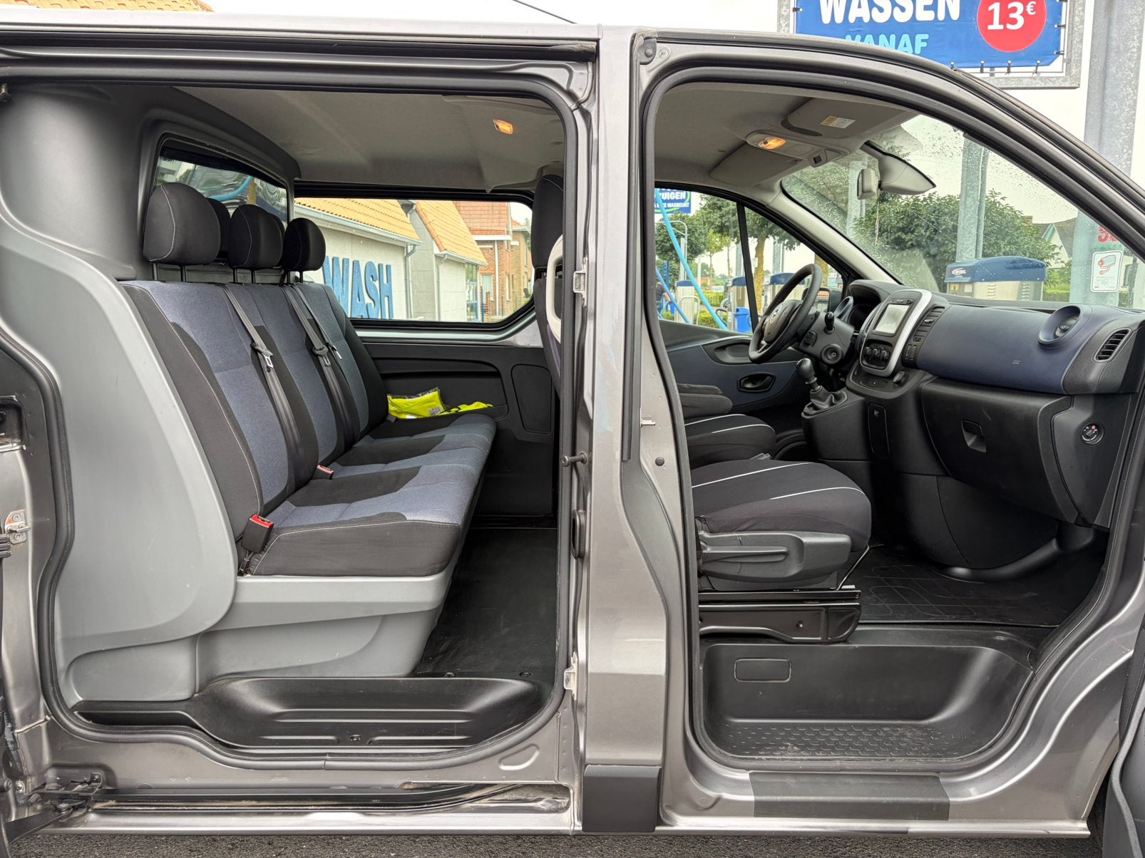 Opel Vivaro DUBBELE CABINE*L2/H1*1.6 CDTI*1e eigenaar, Auto's, Bestelwagens en Lichte vracht, Voorwielaandrijving, Euro 5, Stof