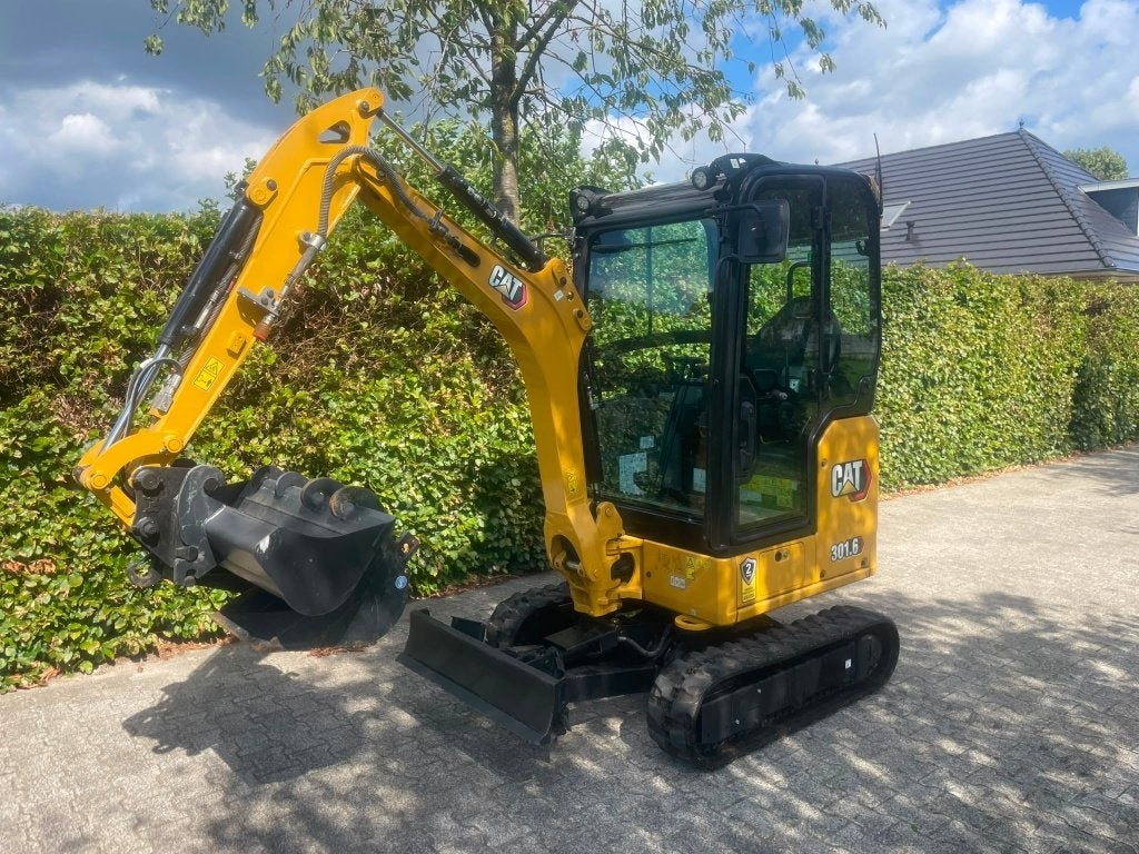 Caterpillar 301.6 marge topstaat, Ophalen