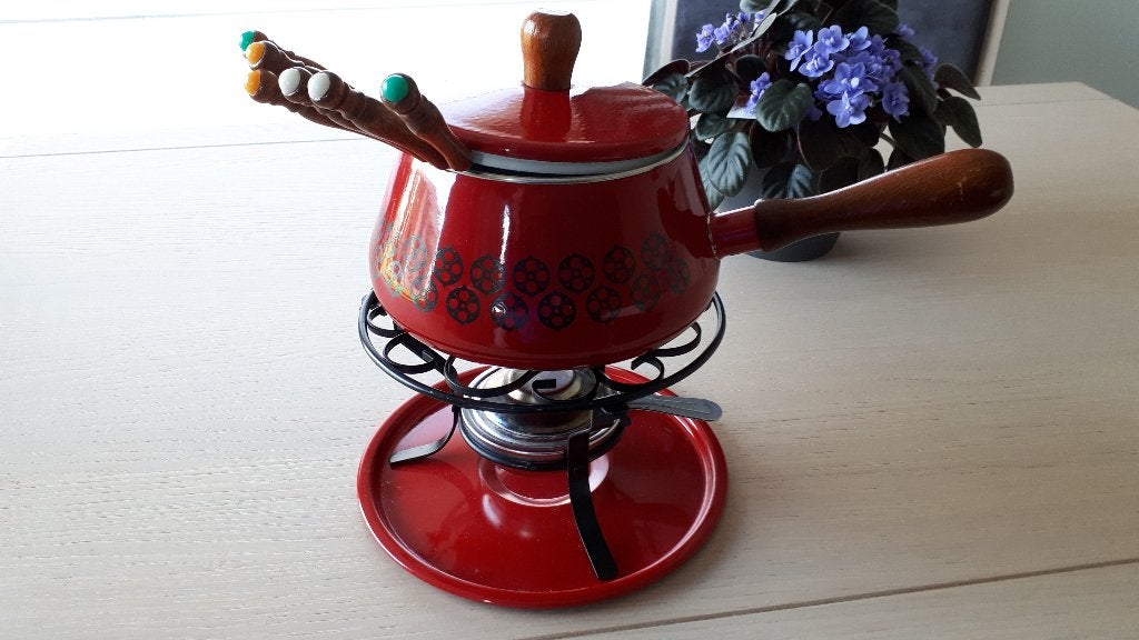 FONDUESET, Elektronische apparatuur, Fonduesets, Ophalen, Zo goed als nieuw, Brander, Fondueset