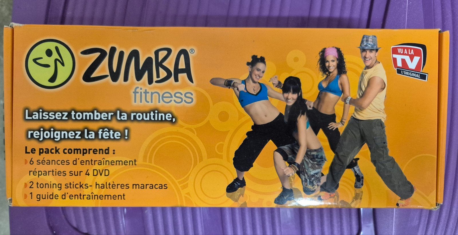 Coffret Zumba, Enlèvement