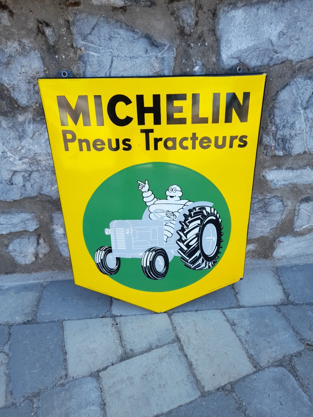 Plaque émaillée, Ophalen