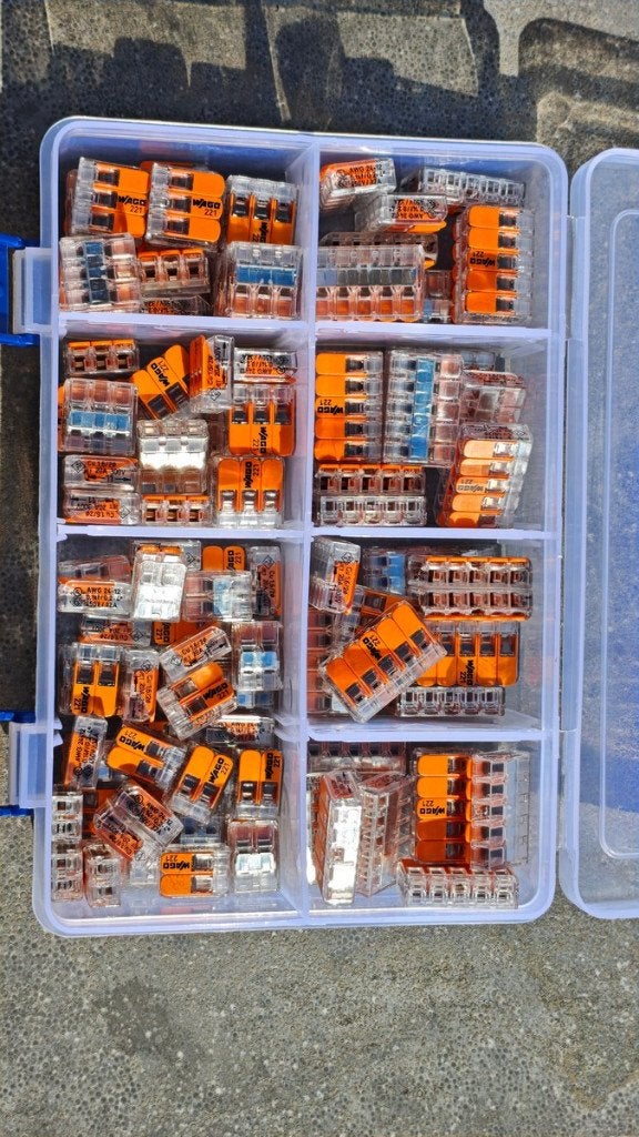 Wago 221 klemmen 120 stuks, Enlèvement ou Envoi, Neuf, Autres types