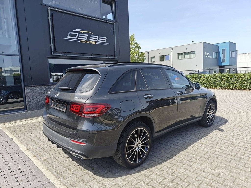Mercedes-Benz GLC 300 de 4-Matic AMG+Night/Pano/360/20"/LED/, Automaat, Zwart, 4 cilinders, Leder