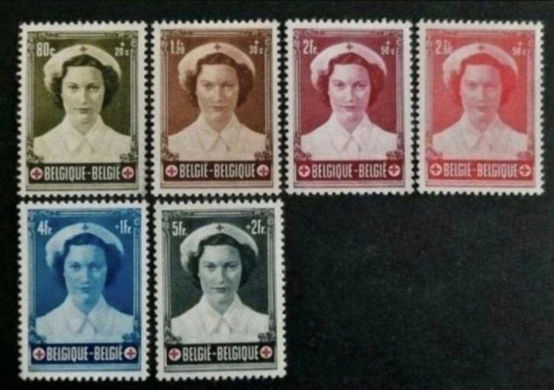 Belgique : COB 912/17 ** Croix-Rouge 1953., Sans timbre, Neuf, Enlèvement ou Envoi, Non oblitéré