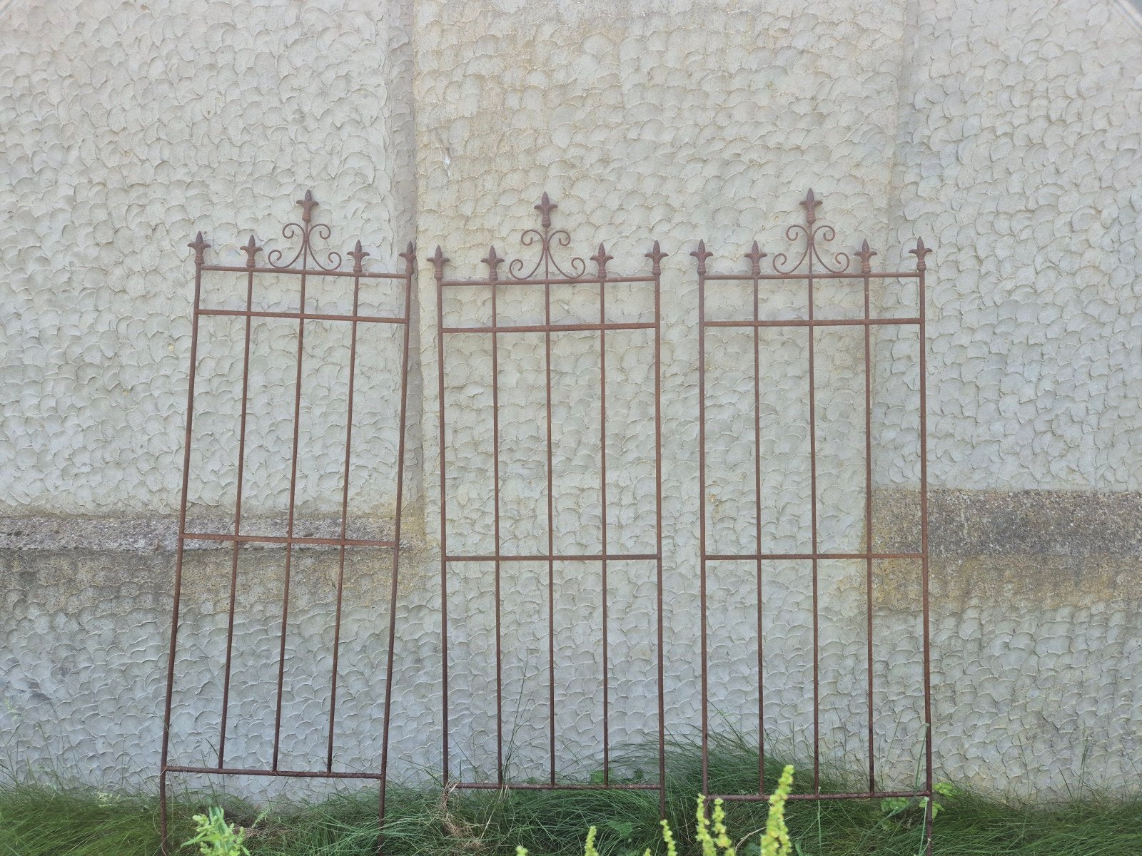 5 metalen bloemklimrekken, Tuin en Terras, Tuinhekken en Hekwerk, Ophalen