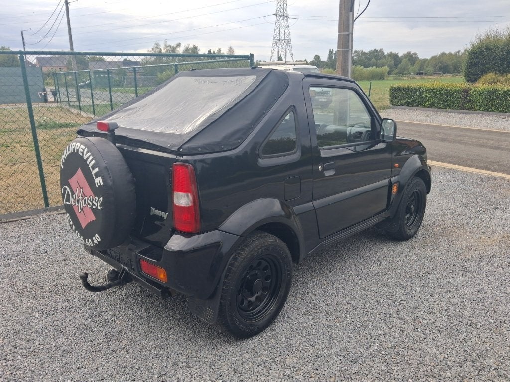 suzuki jimny #4x4# 123 000km !! lichte vracht !! gekeurd, Auto's, 4 zetels, Stof, Zwart, Bedrijf