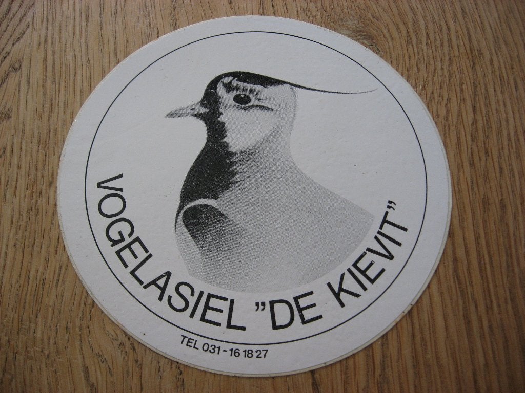 Vogelasiel De Kievit Vintage Sticker, Ophalen, Nieuw, Dier en Natuur