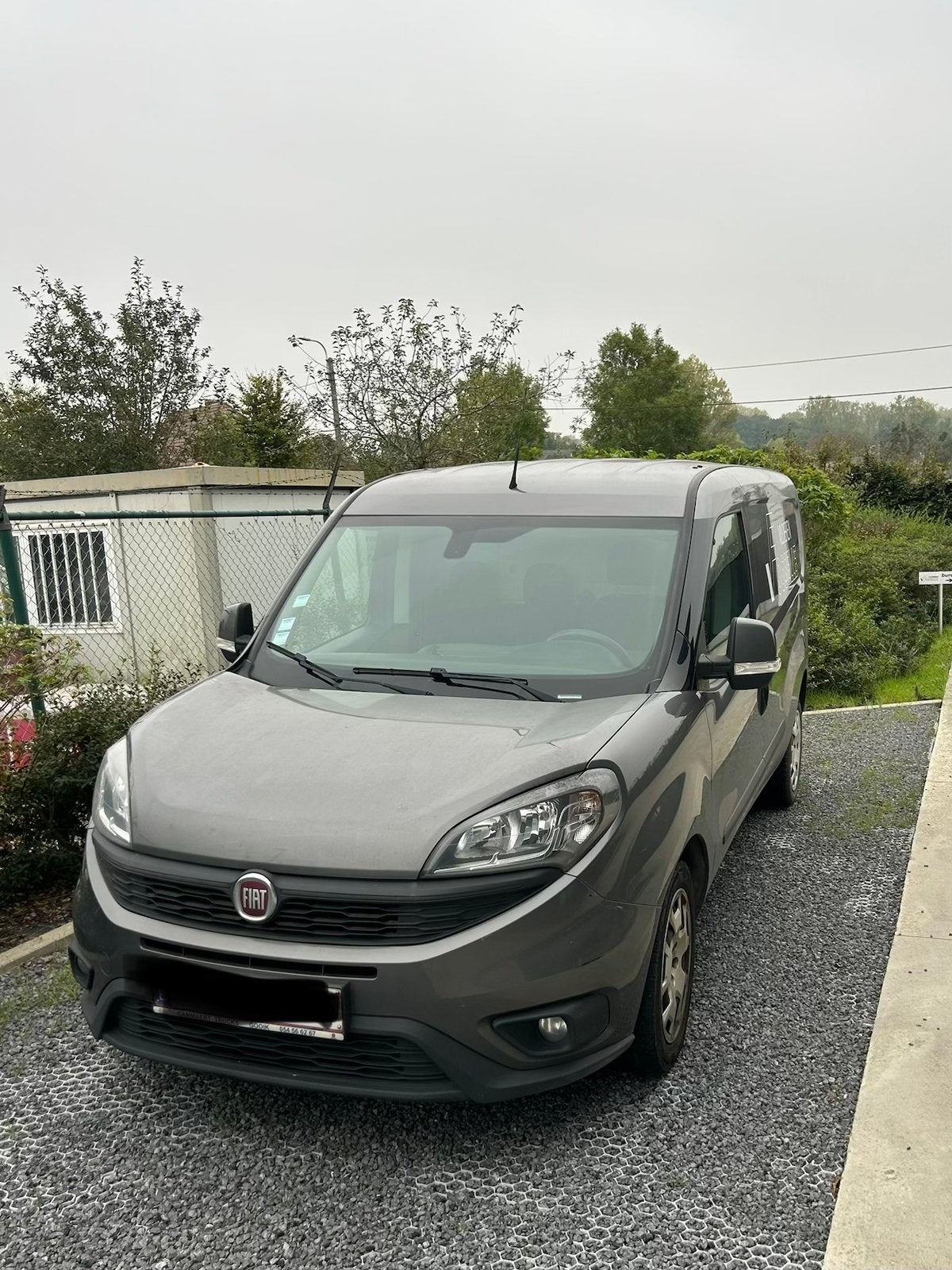Fiat Doblo, Argent ou Gris, Euro 6, 2 places, Boîte manuelle