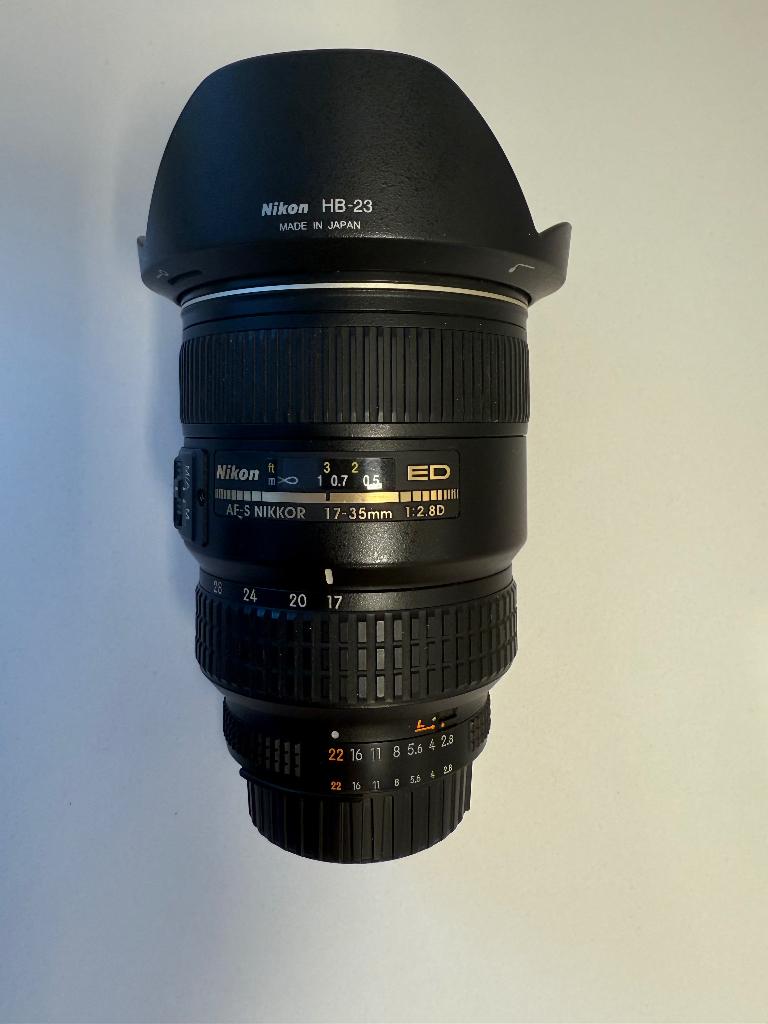 Nikkor AF-S 17-35 mm 1:2.8 D ED, Audio, Tv en Foto, Foto | Lenzen en Objectieven, Ophalen, Zo goed als nieuw, Groothoeklens, Zoom