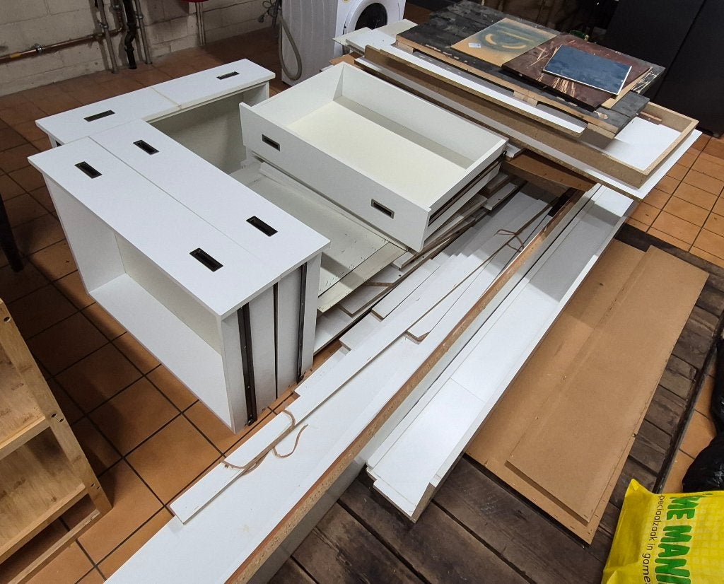 gratis houten platen, Enlèvement, Utilisé, Autres matériaux, 20 à 50 mm