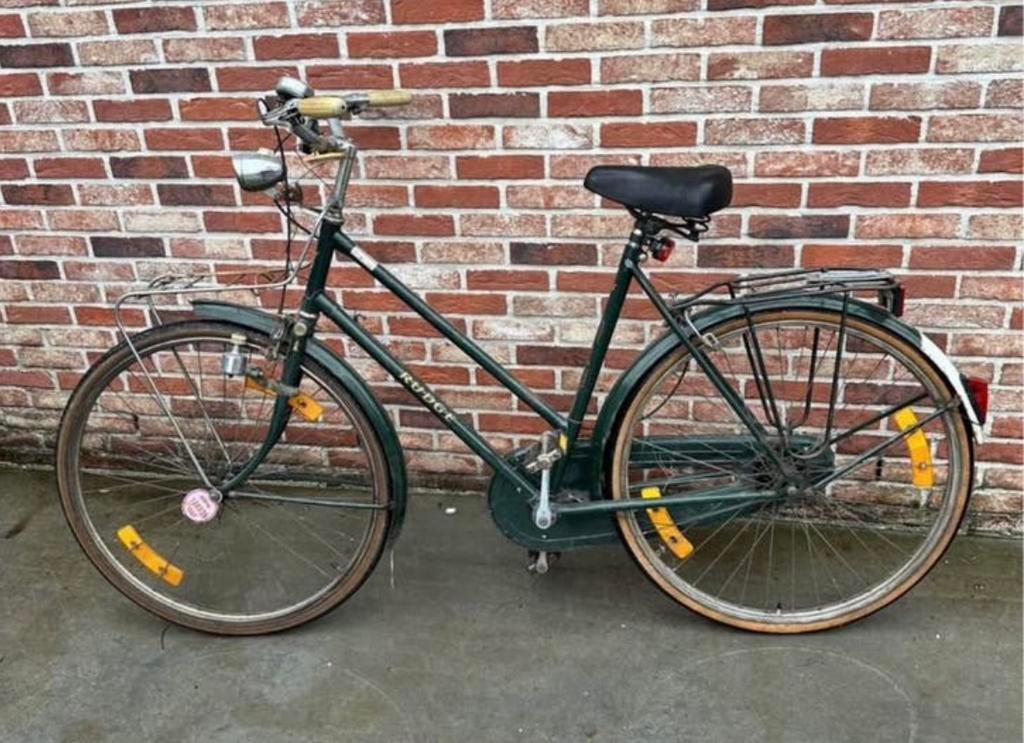 Retro Damens fiets, Fietsen en Brommers, Ophalen, Gebruikt, Versnellingen
