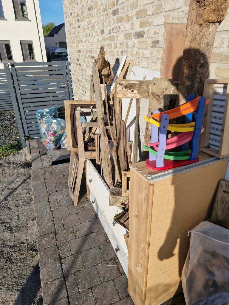 Hout:GRATIS, Doe-het-zelf en Bouw, Ophalen