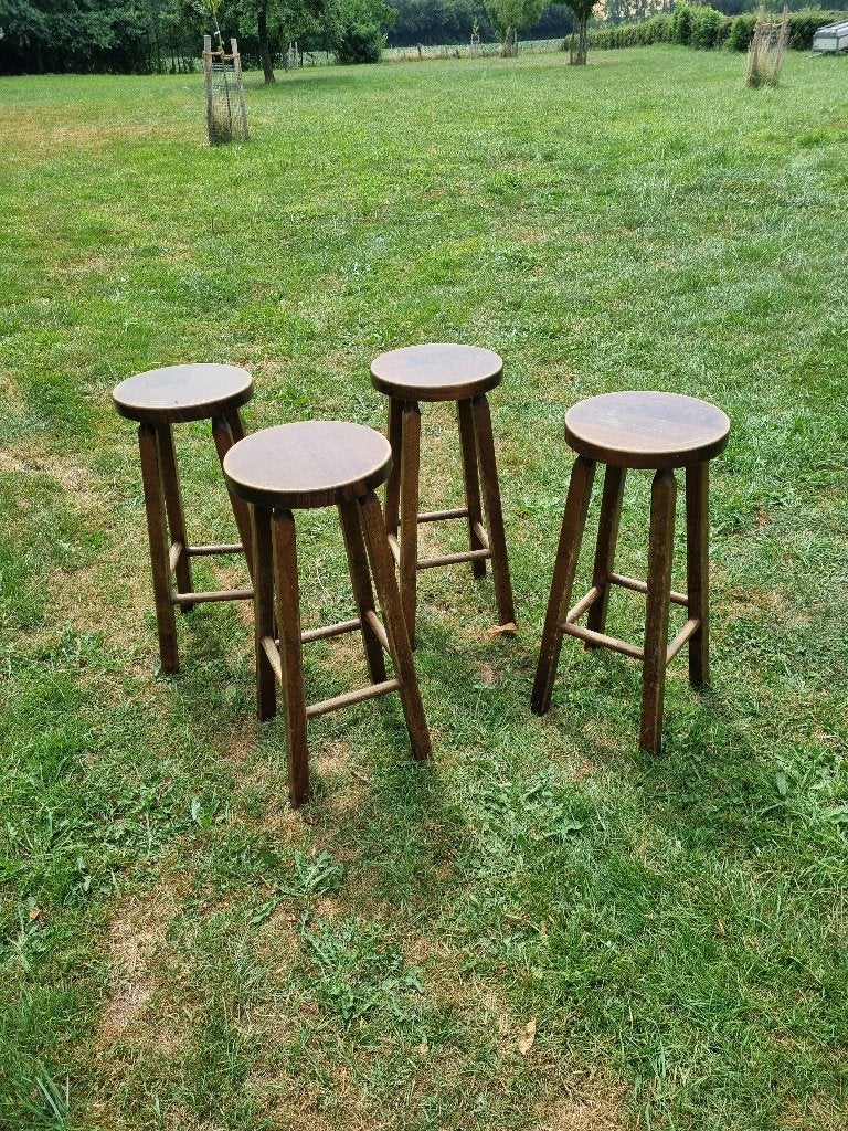 Barkrukken, Ophalen, Gebruikt, 60 tot 90 cm, 4 krukken
