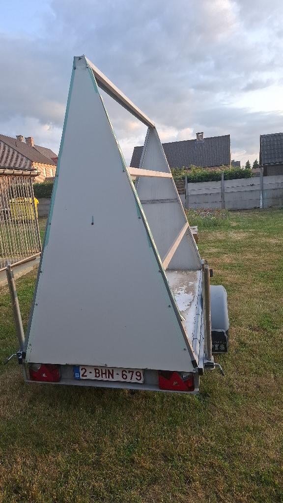 Reclame remork, Ophalen, Gebruikt