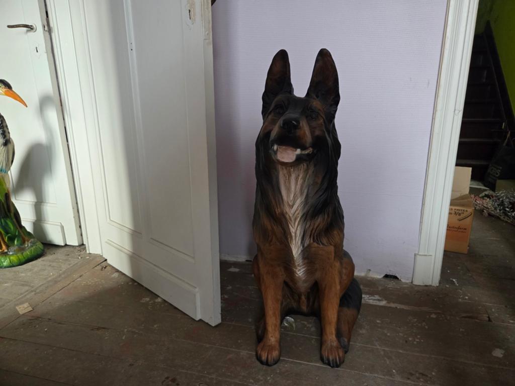 Beeld hond, Tuin en Terras, Tuinbeelden, Ophalen