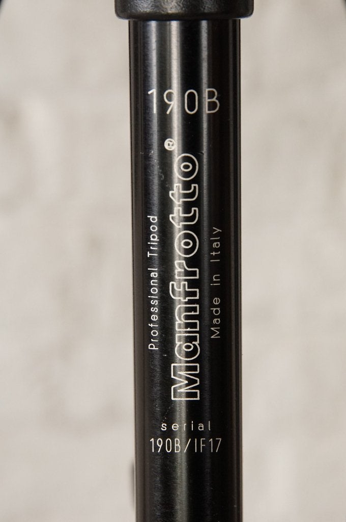 Manfrotto 190B, 125 à 150 cm, Enlèvement, Utilisé, Pieds flexibles