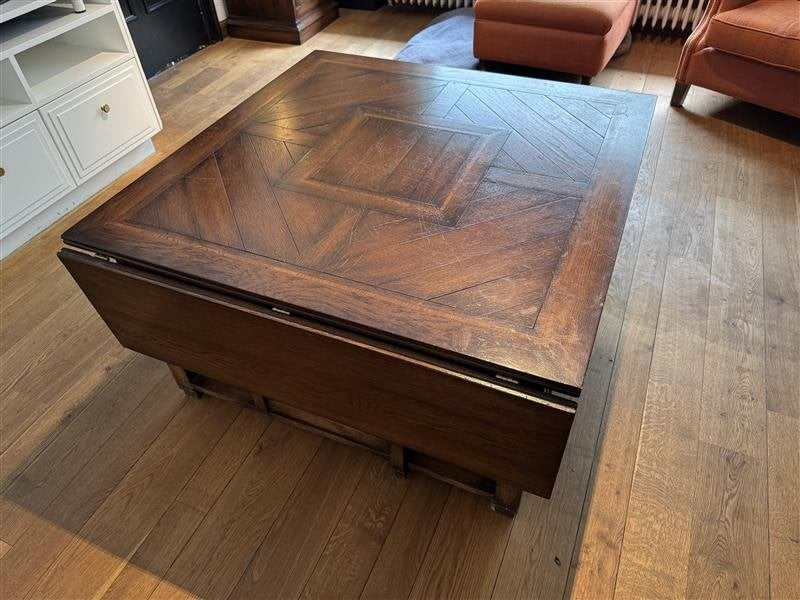 Massieve eiken salontafel - Royal Antique Collection, Ophalen, 50 – 75, Gebruikt, Klassiek