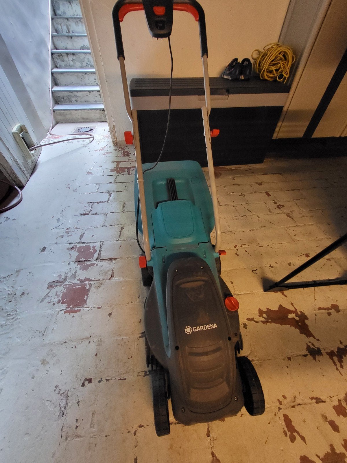 Gratis op te halen defecte grasmachine gardena, Ophalen