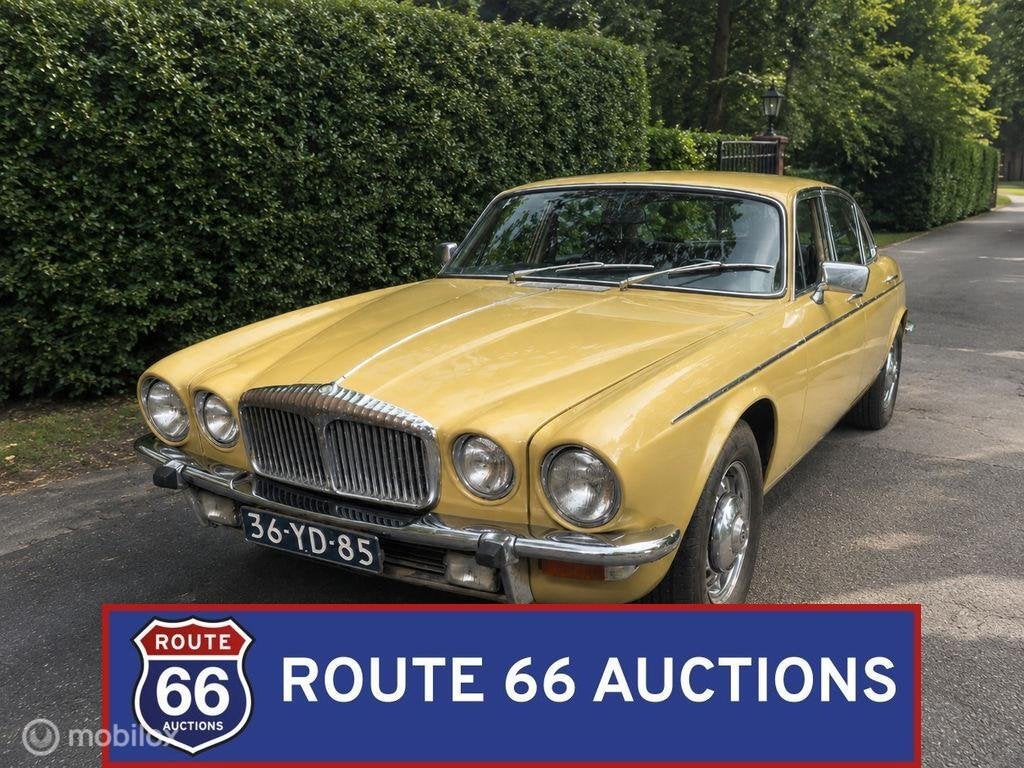 Daimler Double Six | 1975 | Route 66 Auctions, Auto's, Oldtimers, Overige merken, Zwart, Bedrijf, Handgeschakeld
