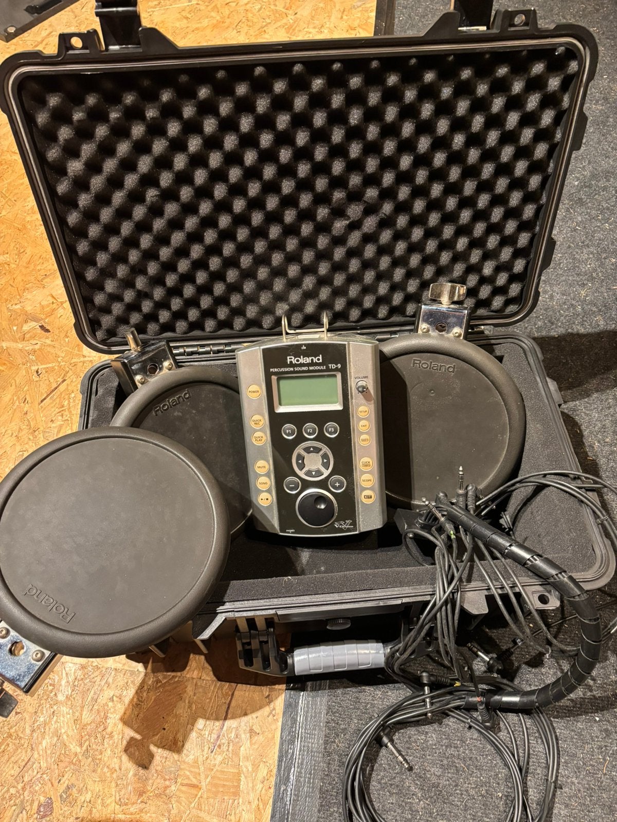 Roland TD9, Musique & Instruments, Batteries & Percussions, Enlèvement, Comme neuf, Roland