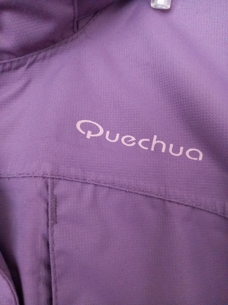 Regenjas, Maat 38/40 (M), Paars, Ophalen of Verzenden, Quechua