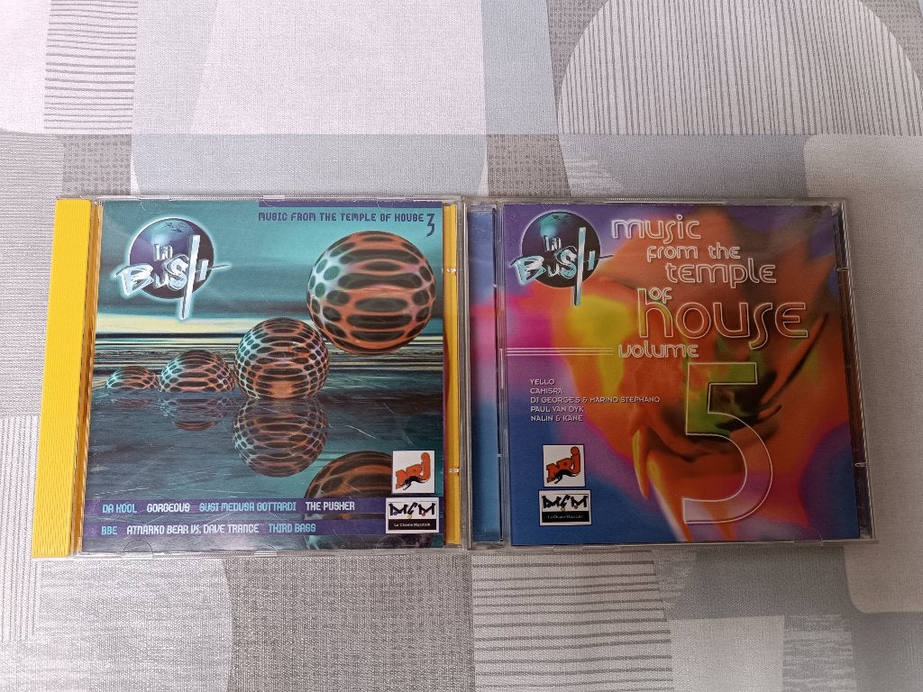 La Bush - Music From The Temple Of House Vol. 2-3 Discotheek, Cd's en Dvd's, Cd's | Dance en House, Ophalen of Verzenden, Gebruikt