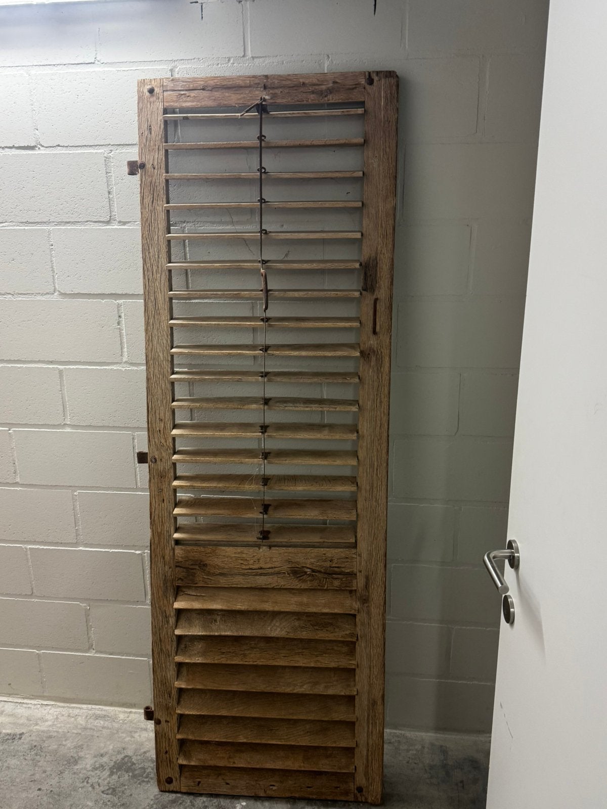 Volets rustiques uniques en bois, Enlèvement, Comme neuf