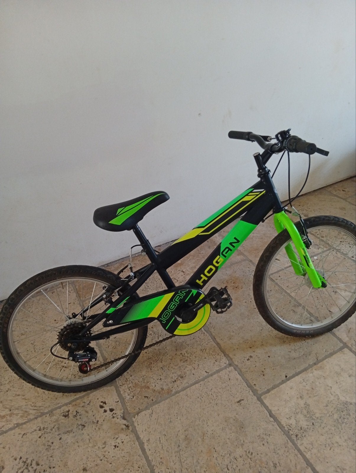 te Kinder mountainbike, Enlèvement