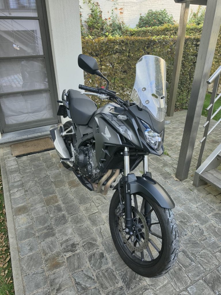 Honda CB500X zwart (2021) - 23.000 km, Motoren, 2 cilinders, Occasion, Particulier, Meer dan 35 kW