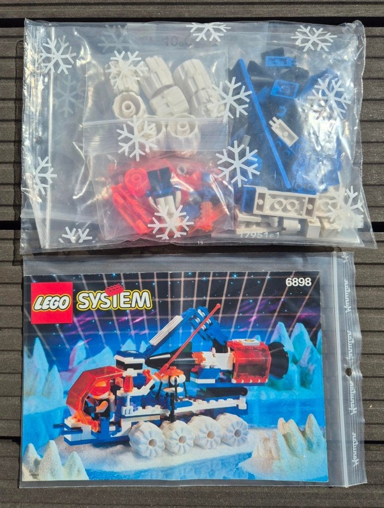 Lego 6898 - Ice sat V (1993), Kinderen en Baby's, Speelgoed | Duplo en Lego, Gebruikt, Lego, Ophalen of Verzenden, Space